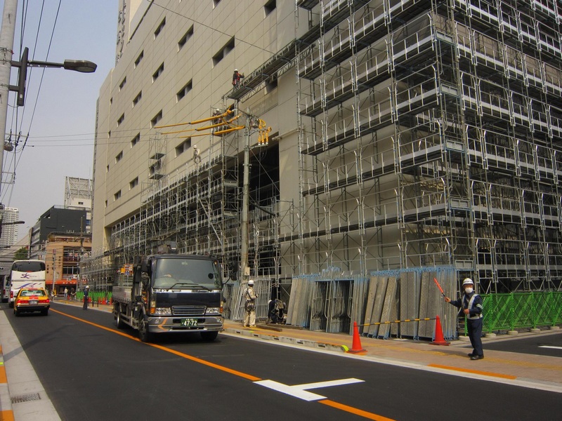 静安日本三年建筑工